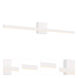 Portrait 1 Light 37.2 inch White Wall Vanity Light Wall Light
