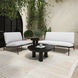 Salma White Outdoor Sofa