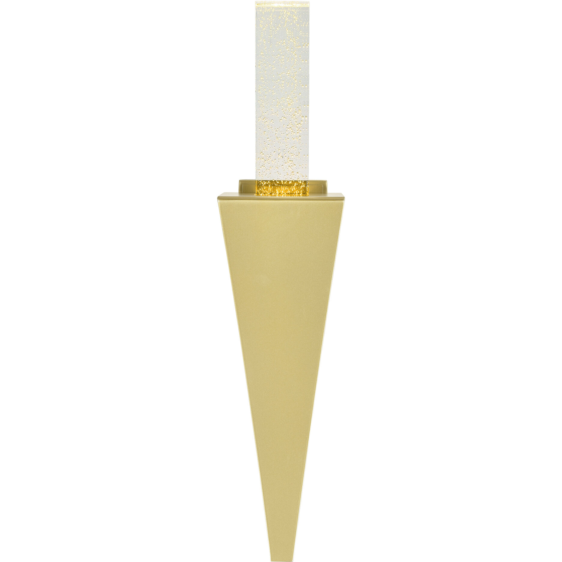 Catania LED 7 inch Satin Gold Wall Light