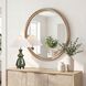 Landry 38 X 38 inch Natural Ceruse Mirror