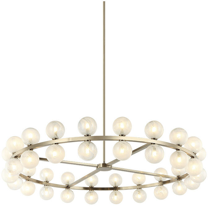 Nimbus 40 Light 47.63 inch Champagne Gold Pendant Ceiling Light
