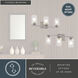 Park Ridge 3 Light 22 inch Satin Nickel Bathroom Light Wall Light