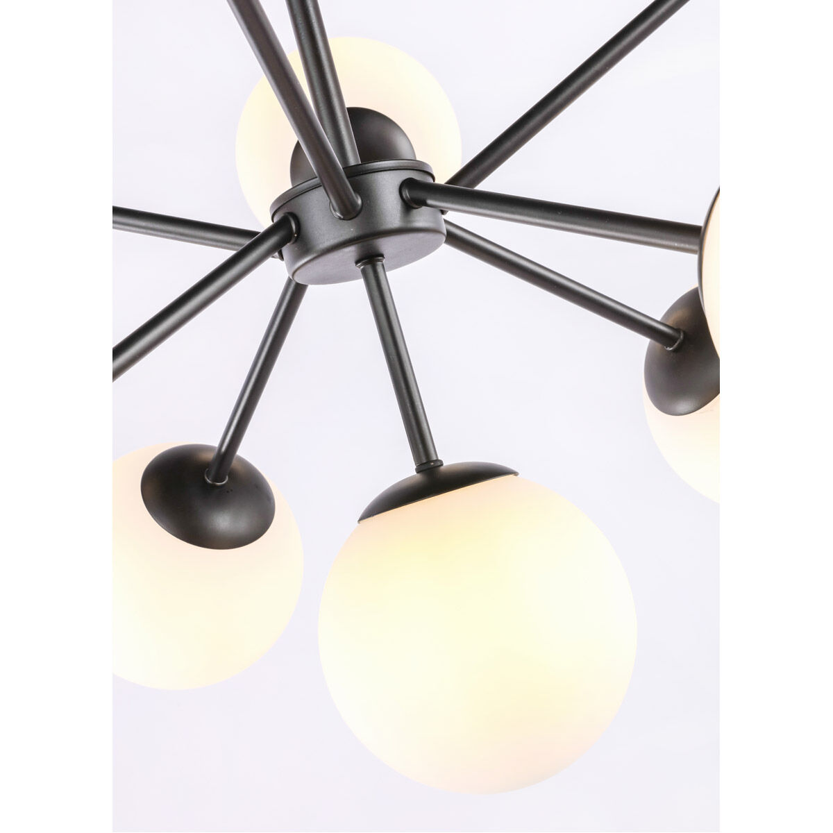 Jupiter 9 Light 26 inch Black Pendant Ceiling Light