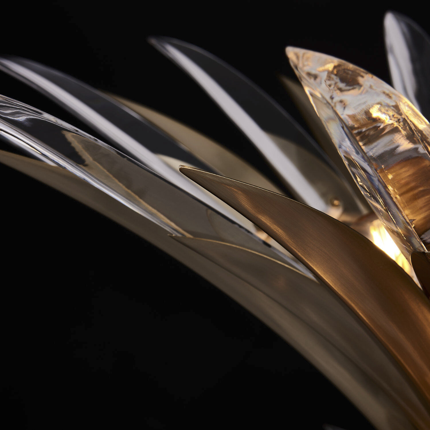 Roche 9 Light 28.5 inch Winter Brass Pendant Ceiling Light