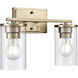 Verlana 2 Light 14 inch Modern Gold Bathroom Vanity Light Wall Light