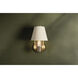 Kindle 1 Light 8.75 inch Patina Brass Wall Sconce Wall Light