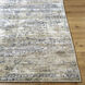 Jordan 120 X 120 inch Metallic - Silver / Sterling Grey / Grey Handmade Rug in 10 Ft Round