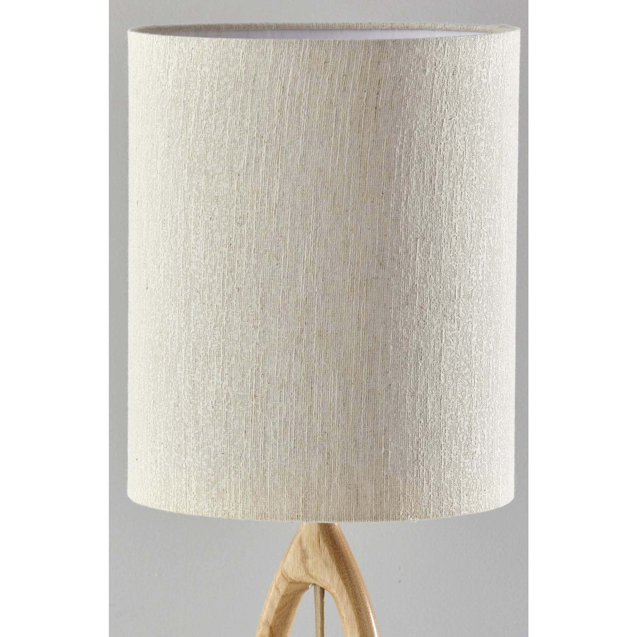 Mayfair 27.5 inch 100.00 watt Natural Wood Table Lamp Portable Light