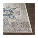 Macduff 35 X 24 inch Dark Blue Rug, Rectangle