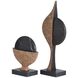 Flojo 17 X 6.75 inch Sculptures, Set of 2