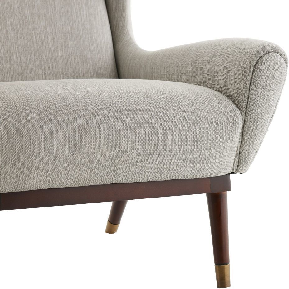 Ophelia 37.5 inch Fossil Lounge Chair