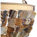 Flotsam 8 Light Brass Pendant Ceiling Light