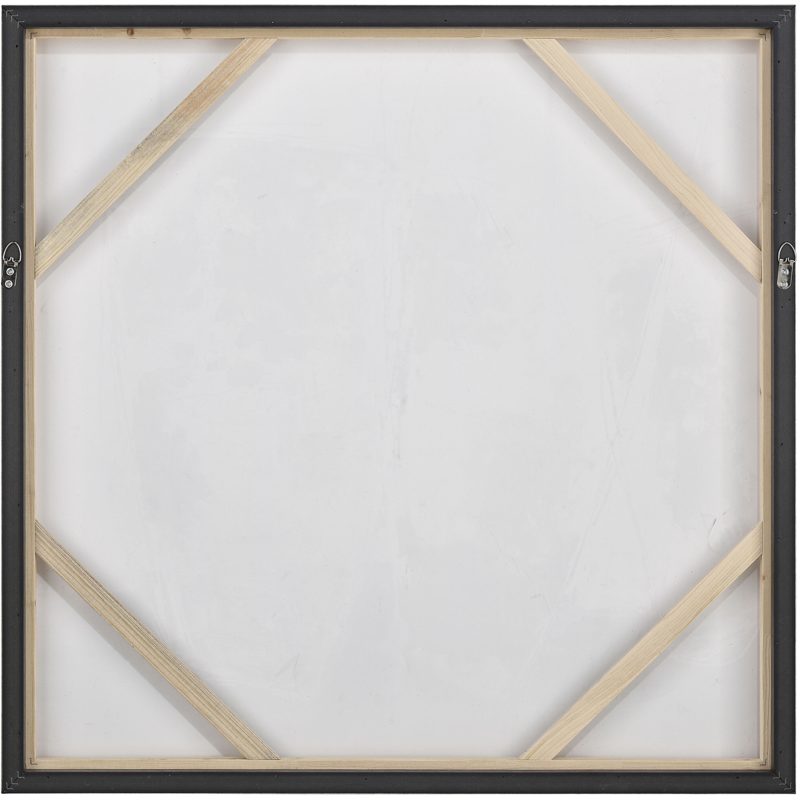 Burgess I Off White with Black and Antique Gold Framed Wall Art, Abstract