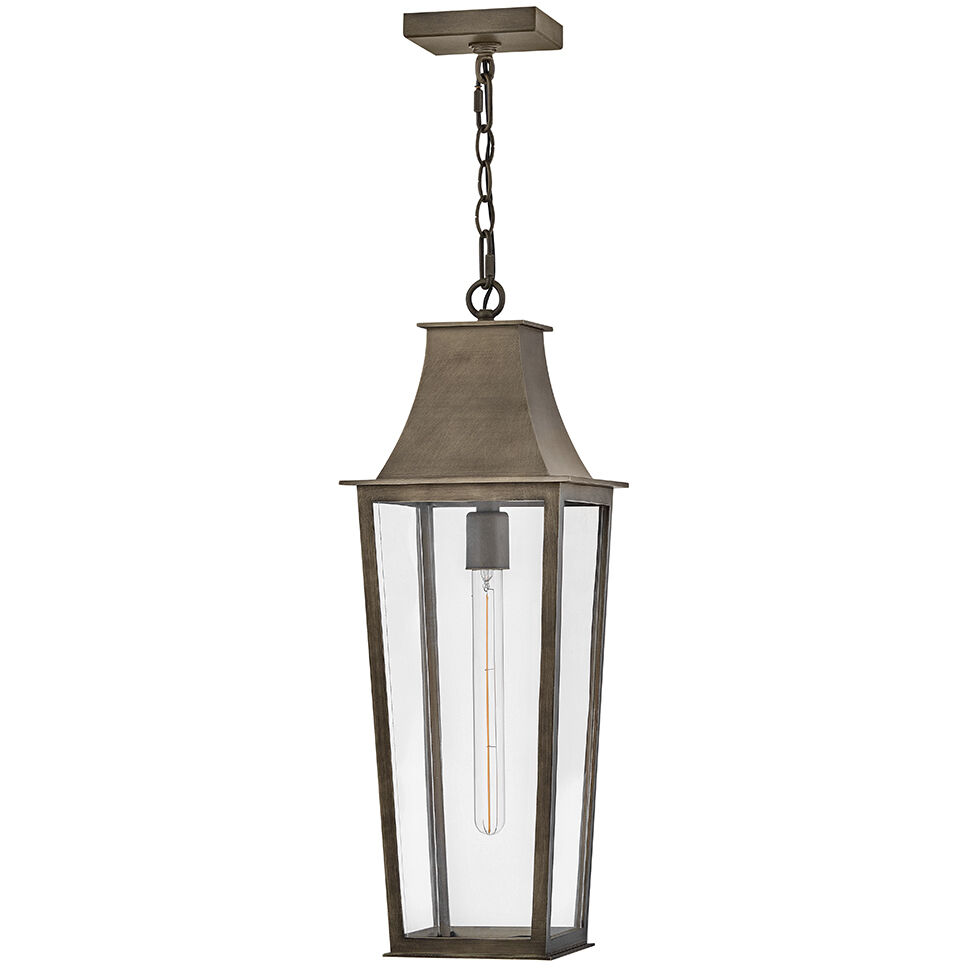 Coastal Elements Georgetown 1 Light 8.5 inch Burnished Bronze Outdoor Hanging Light