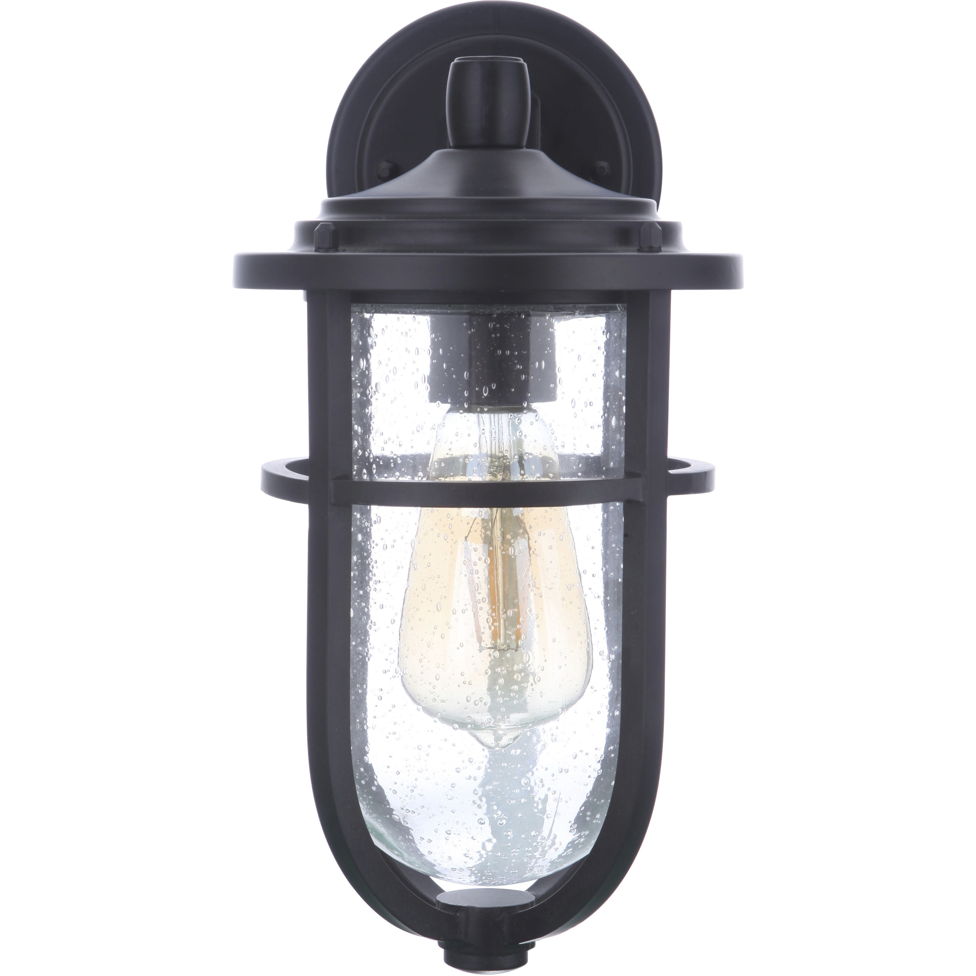 Voyage 1 Light 13 inch Midnight Outdoor Wall Lantern