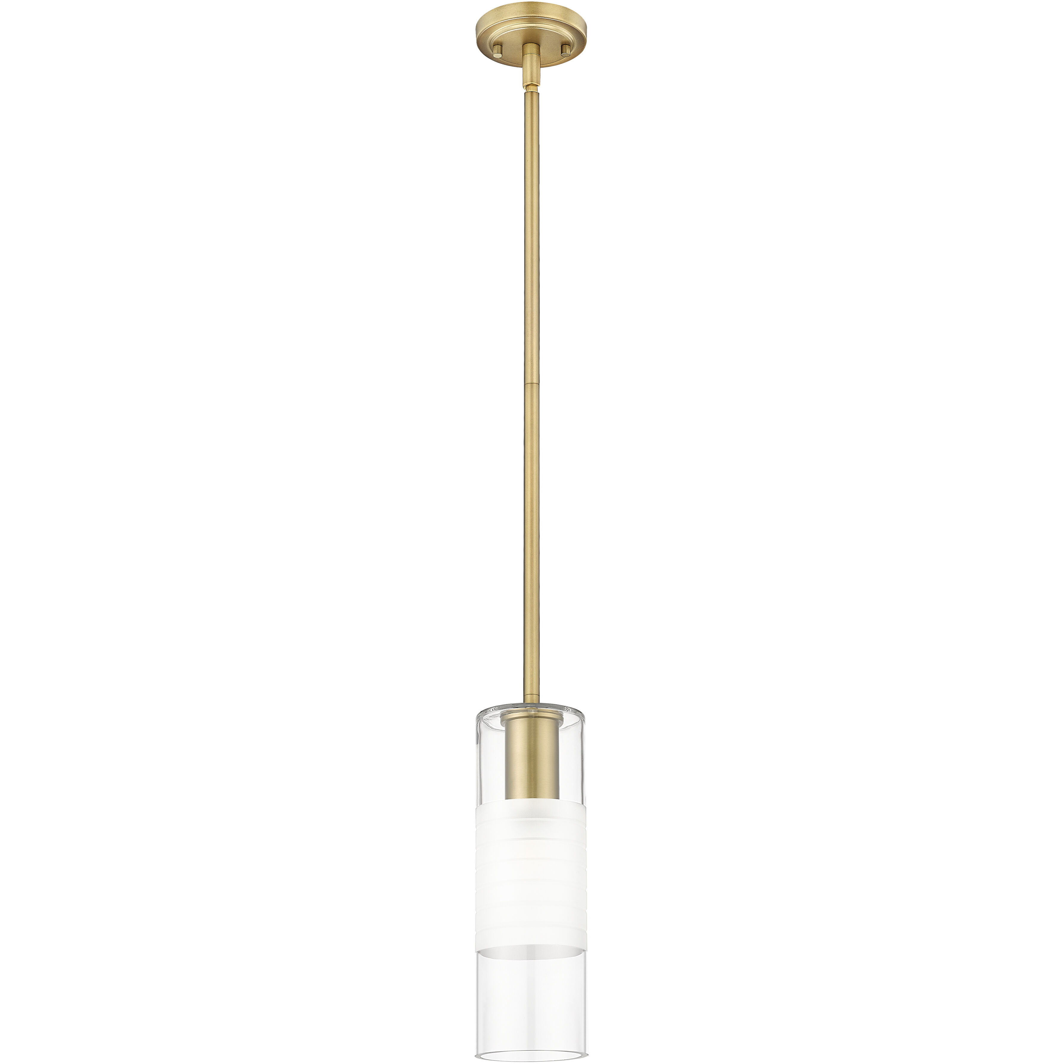 Alton 1 Light 4.75 inch Modern Gold Pendant Ceiling Light