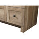 Soma 54 X 19 X 34 inch Natural Oak Vanity Sink Set