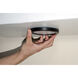 Wafer LED 7 inch Bronze Flush Mount Ceiling Light