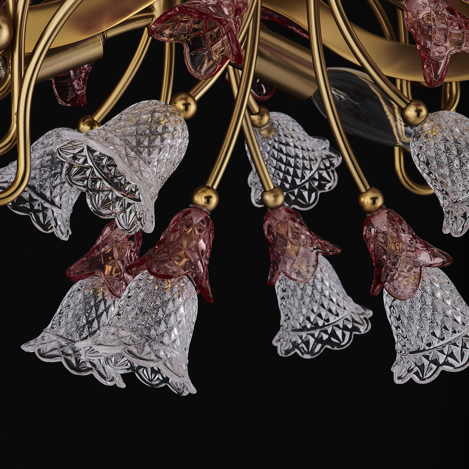 Bella Island Light Ceiling Light in Antique Brass