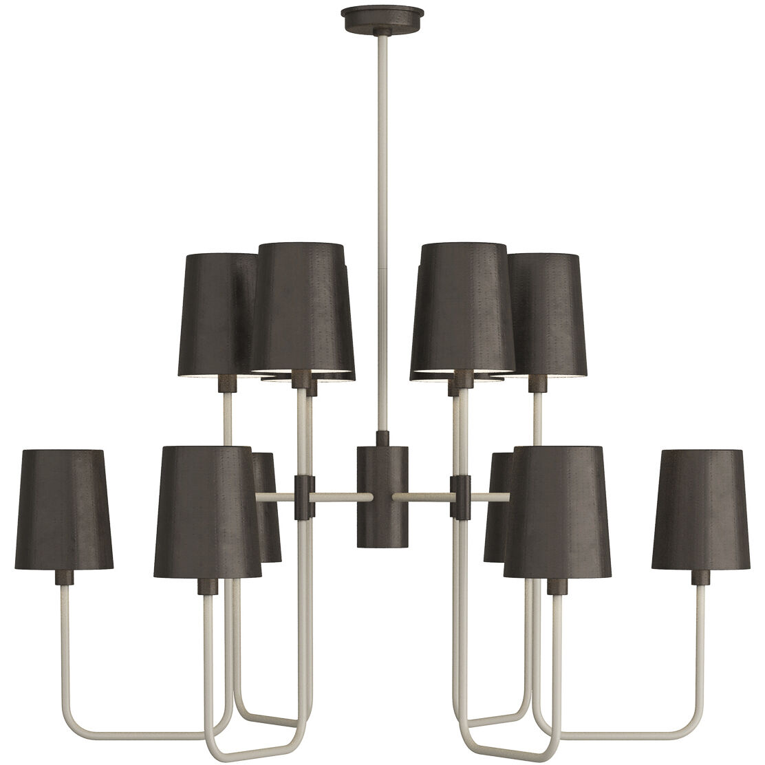 Bedford 12 Light 41.5 inch English Bronze Chandelier Ceiling Light