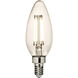 Branded Lamps LED T - Torpedo C - E12 Candelabra 5.00 watt 120 3000K Light Bulb