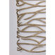 Branch Reality 9 Light 16 inch Textured Ashen Gold Foyer Pendant Ceiling Light