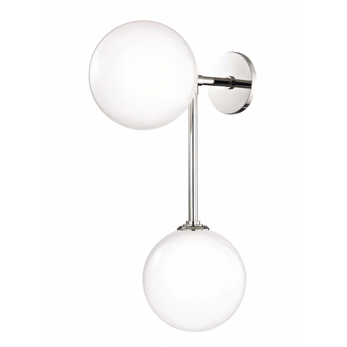 Ashleigh LED 8 inch Polished Nickel Wall Sconce Wall Light