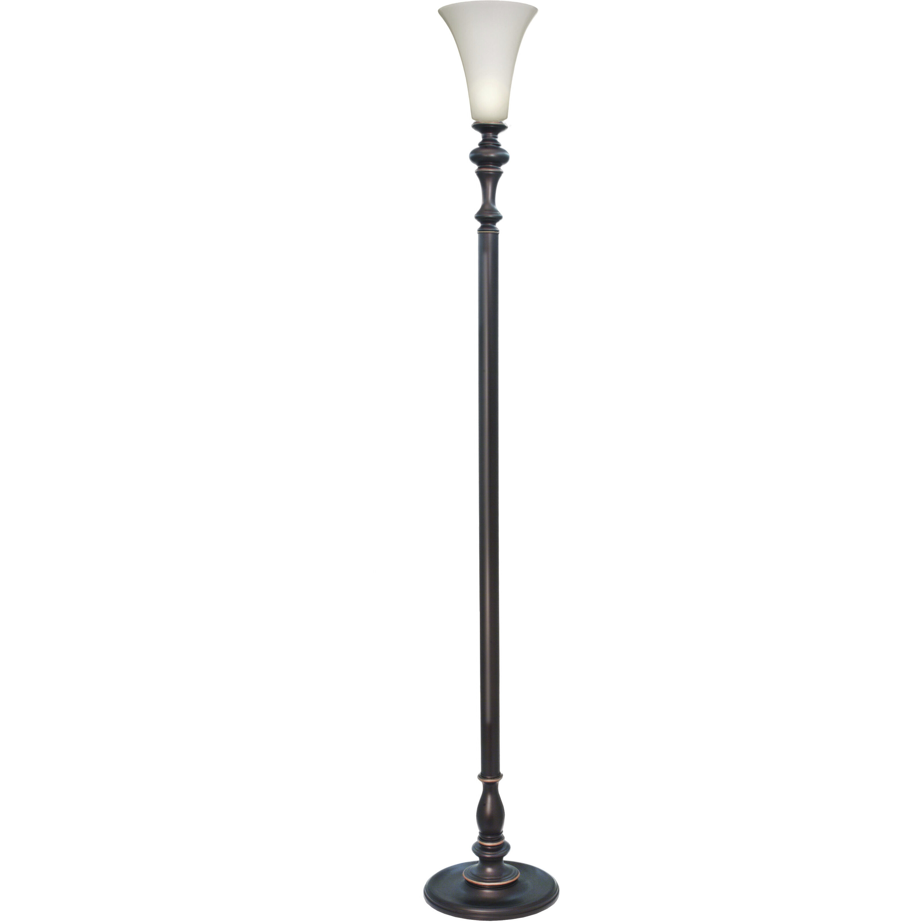 Ellie 72 inch 150.00 watt Oxidized Bronze Torchierre Portable Light