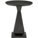 Janil 19.75 inch Graphite and Clear Accent Table