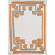 Alameda 36 X 24 inch Burnt Orange, Khaki, Taupe Rug