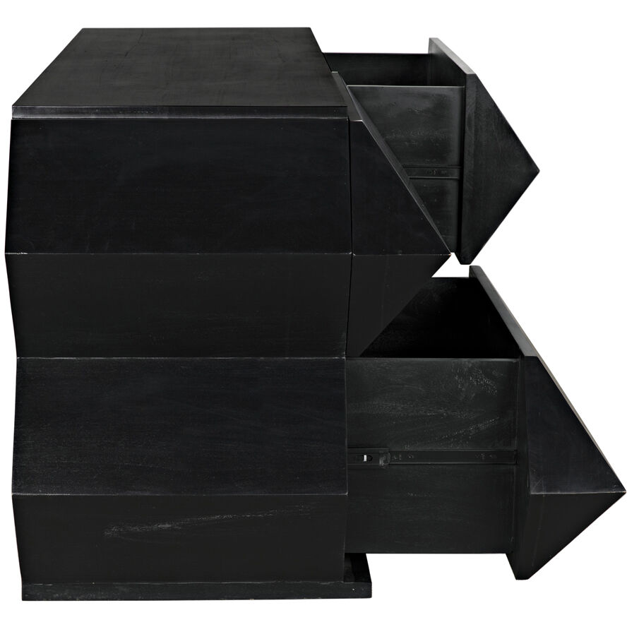 Vico Hand Rubbed Black Dresser