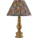 Faye 18 inch 60 watt Natural Wood Table Lamp Portable Light