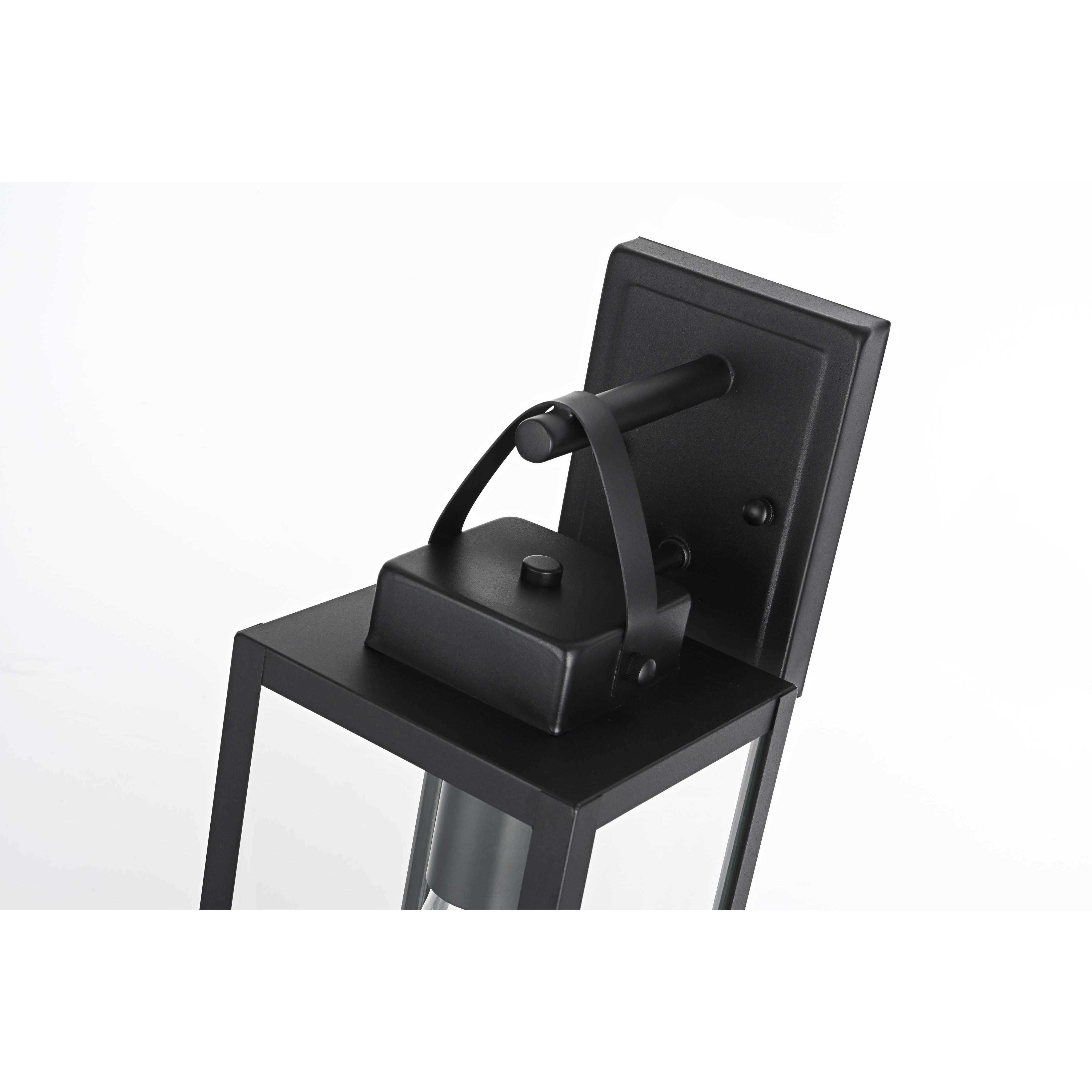 Hilton 1 Light 17.5 inch Black Outdoor Wall Sconce