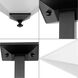 Clifton Heights 2 Light 13 inch Matte Black Semi-Flush Mount Ceiling Light