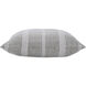 Damari 20 inch Olive and White Pillow