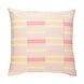 Lina 20 X 20 inch Pale Pink and Butter Throw Pillow