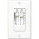 AirPro 120 White Ceiling Fan Wall Control