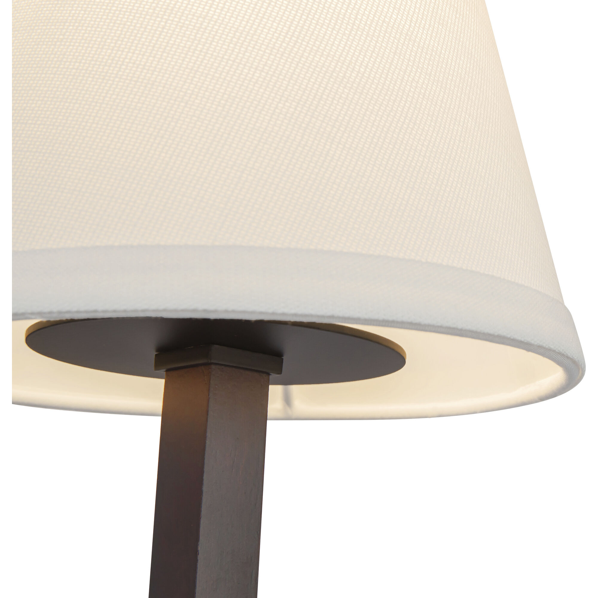 Alora Mood Sloan 1 Light 6 inch Matte Black and White Linen Wall Sconce Wall Light