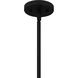 Daphne 1 Light 12.5 inch Matte Black Mini Pendant Ceiling Light