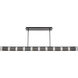 Beyond Jounce LED 63.13 inch Black Polished Nickel Linear Pendant Ceiling Light