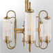 Whitmire 6 Light 18 inch Brushed Brass Pendant Ceiling Light