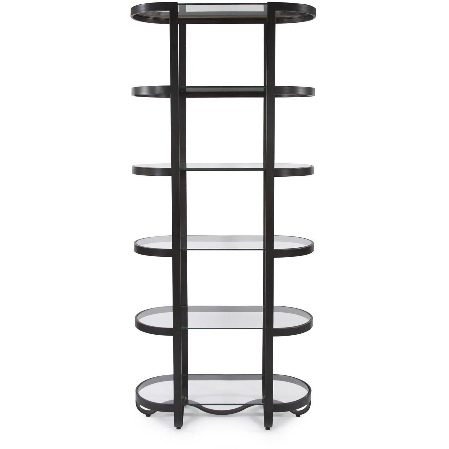 Brooklyn 82.5 X 36 inch Graphite Etagere