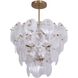 Lily 13 Light 28.03 inch Brushed Brass Chandelier Ceiling Light
