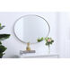 Eternity 34 X 24 inch Silver Wall Mirror