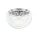 Brayden LED 14 inch Polished Nickel Flush Mount Ceiling Light