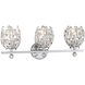 Moreno 3 Light 23.5 inch Polished Chrome Bathroom Vanity Light Wall Light
