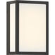 Marlborough LED 9 inch Sand Coal Outdoor Sconce
