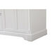 Clarence 60 X 22 X 35 inch White Vanity Sink Set