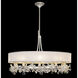 Azu LED 34.5 inch Silver Chandelier Ceiling Light