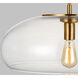 TOB by Thomas O'Brien Largo 1 Light 21.5 inch Burnished Brass Pendant Ceiling Light